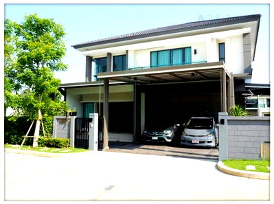 บ้านเดี่ยว เดอะ บริโอ้ มอลล์ : ขายบ้านเดี่ยว โครงการ เดอะ ซิตี้ บรมราชชนนี-ทวีวัฒนา 2 ชั้น 4 ห้องนอน 4 ห้องน้ำ