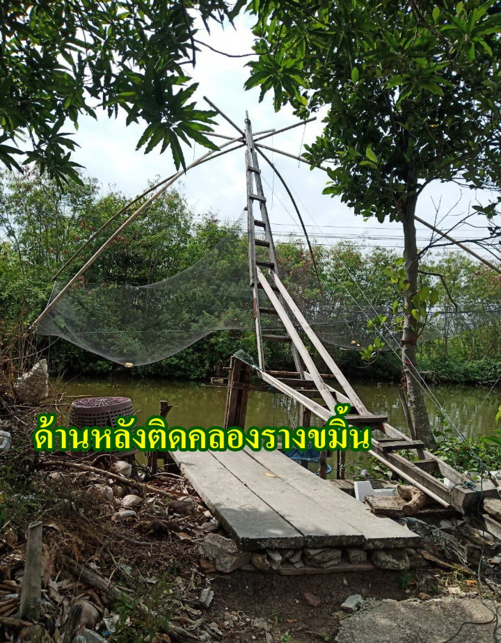 รูป ขายที่ดินติดคลองธรรมชาติ 4 ไร่ 2 งาน 76 ตรว.   ใกล้สถานีรถไฟฟ้าสายสีม่วงตอนใต้ , ใกล้ทางด่วนกาญจนาภิเษก ประชาอุทิศ 76 เขตทุ่งครุ กรุงเทพฯ - รูปที่ 2/5