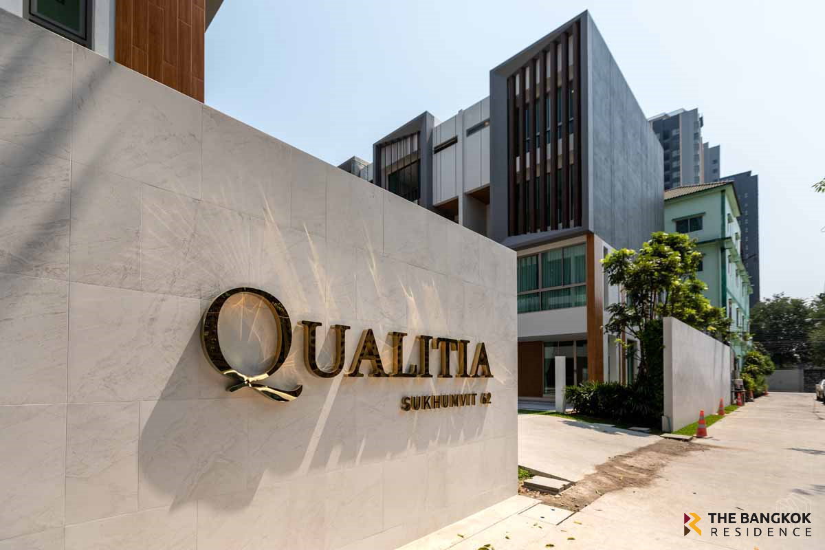 รูป Qualitia Sukhumvit 62 💎 ทาวน์โฮมสุขุมวิท เหมาะทำ Home Office ใกล้ Bts บางจาก - รูปที่ 1/12