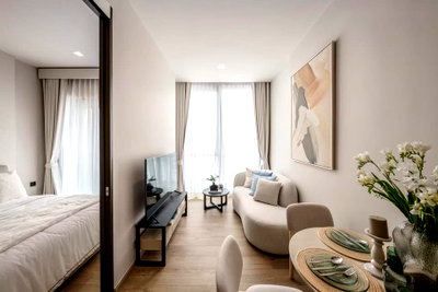 คอนโดให้เช่า : #A124330 ✅ 12/3/69  ให้เช่า The Crest Park Residences 📲📢สอบถาม ld line @condoboy