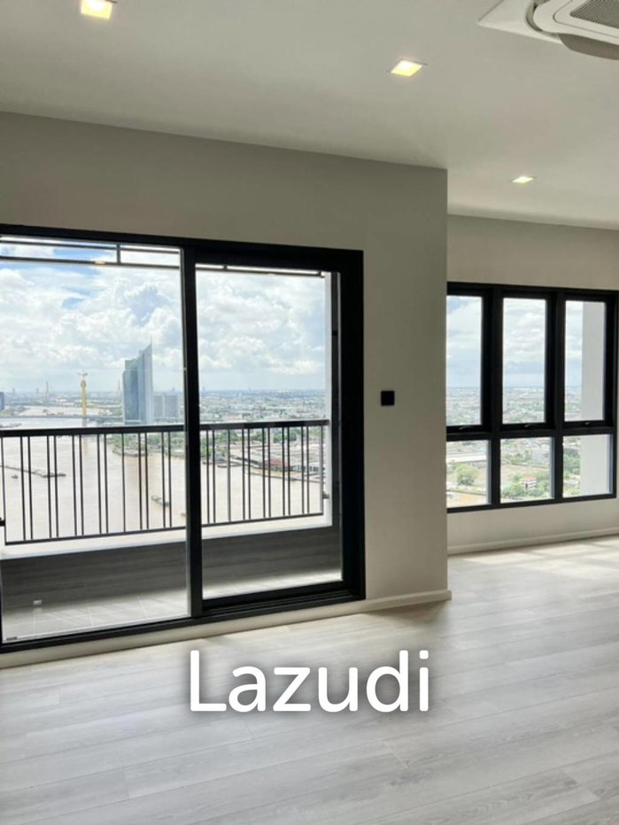 picture 90.9 sqm high floor condo with river view at The Key Rama 3 - 5/7