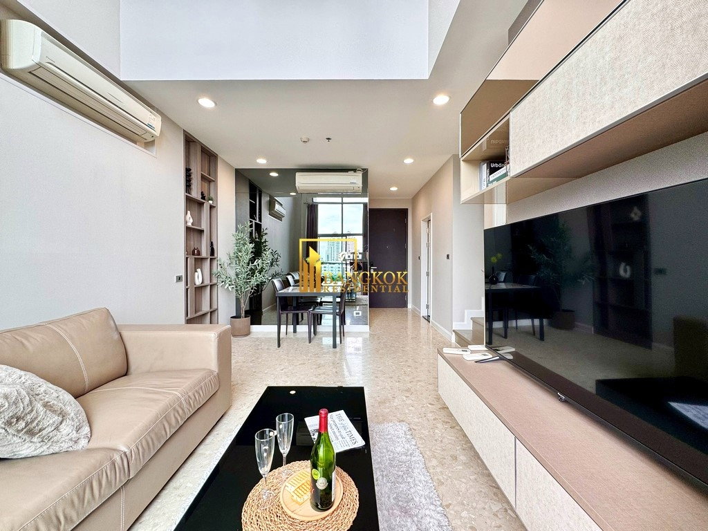 รูป The Crest Sukhumvit 34 | Stylish 2 Bedroom Duplex Condo - BR13448CD - รูปที่ 2/29