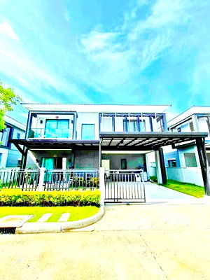 บ้านเดี่ยวให้เช่า : ถูกที่สุดในโลก บ้านเดี่ยว ราชพฤกษ์-แจ้งวัฒนะ 2 ชั้น 4 นอน 3 น้ำ ใกล้โรบินสัน ราชพฤกษ์ 900 ม 48 ตร.ว.190 ตร.ม. พร้อมเฟอร์ฯครบ