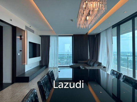 186 sqm river view 3 bedroom condo at The Pano