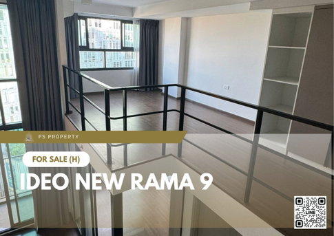 Urgent Sale ✨ IDEO New Rama 9 ✨ Fully Furnished, Convenient Location, Near MRT Ramkhamhaeng.
