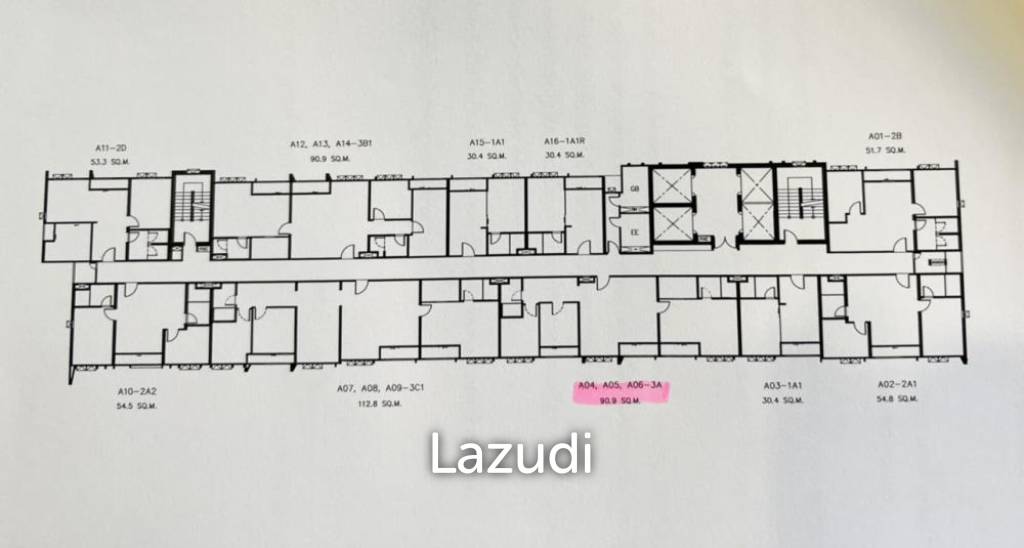 picture 90.9 sqm high floor condo with river view at The Key Rama 3 - 7/7