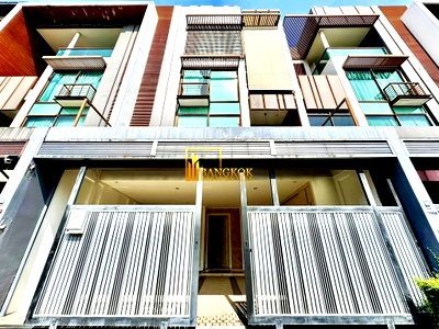 เช่าทาวน์โฮม แม็คโคร ฟู้ดเซอร์วิส สุขุมวิท 71 : Residence 65 by Sansiri | Expansive 2 Bedroom Townhouse - BR49016TH