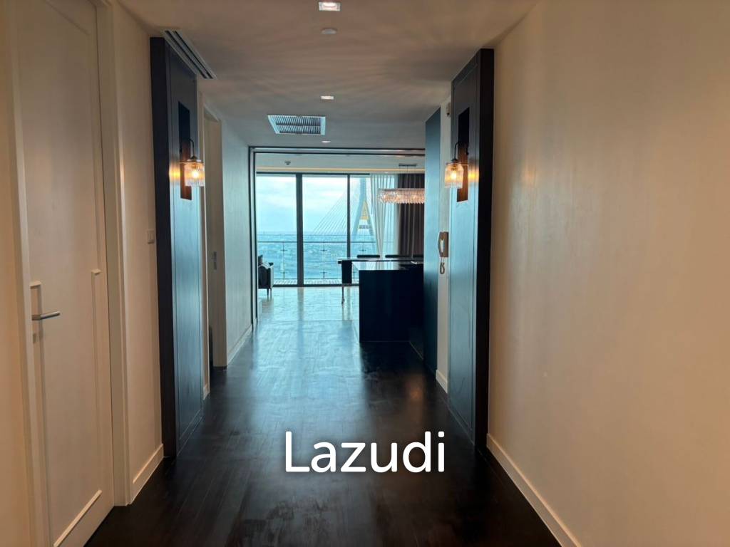รูป 186 sqm river view 3 bedroom condo at The Pano - รูปที่ 5/19