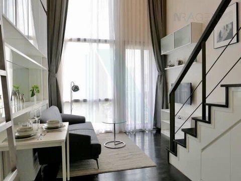 For Rent Condo IDEO MORPH 38 Building A, Floor ,Duplex, Room size 36 sqm
