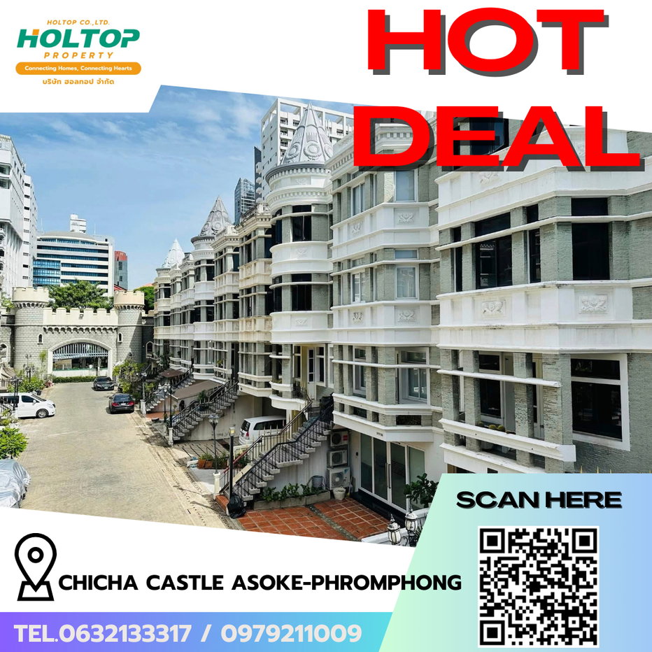 picture #R9620 🎉 120369 House for Rent: Chicha Castle Asoke-Phromphong (Previous Code S1759) - 1/11