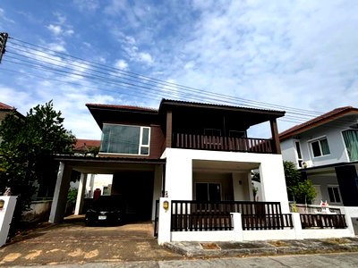 บ้านเดี่ยวให้เช่า : ให้เช่าบ้านเดี่ยว 2 ชั้น 3 ห้องนอน 3 ห้องน้ำ หมู่บ้านศิริพร สันทราย-เชียงใหม่ พร้อมอยู่ (R924) T.0946511456