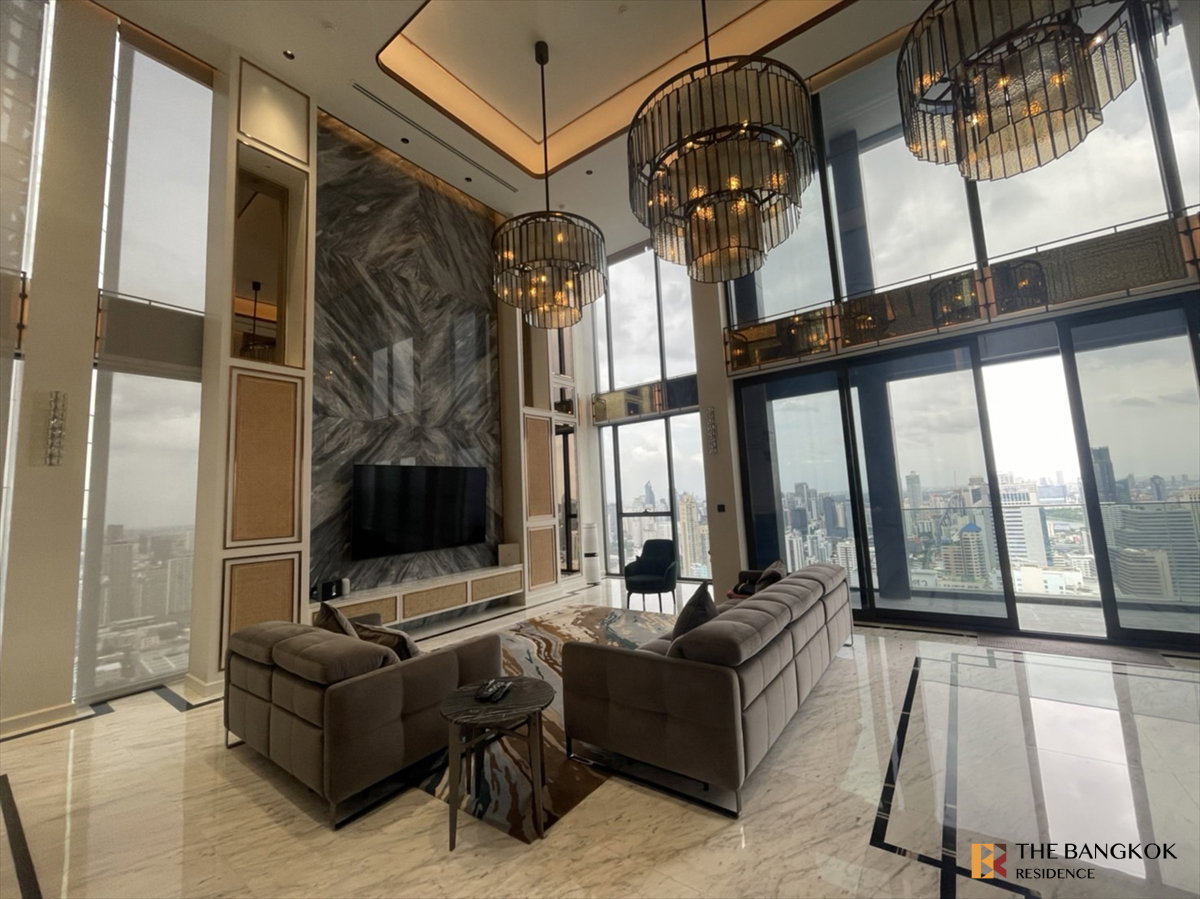 รูป 💎Ultra Luxury Penthouse with Soaring Ceiling - The Esse at Singha Complex - รูปที่ 14/22