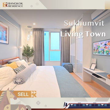 🌆 Large Elegant Residence in Asoke CBD - Sukhumvit Living Town near MRT Phetchaburi