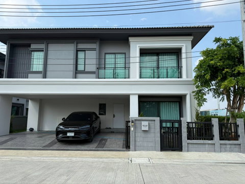 ND0315 ให้เช่าบ้านเดี่ยว โครงการ บริทาเนีย บางนา–ศรีวารี หลังใหญ่ที่สุดของโครงการ แปลงมุม