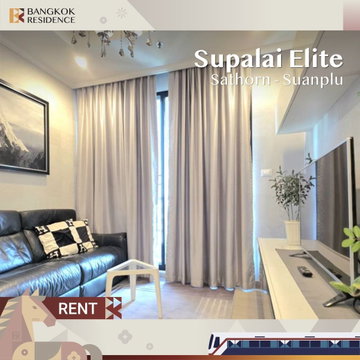  Supalai Elite Sathorn - Suanplu ✨ Rare Layout! 1+1 Bedroom ห้องสวย ใกล้ MRT ลุมพินี 