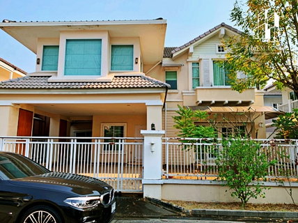 ขายบ้านเดี่ยว หมู่บ้าน อารียา บุษบา ลาดพร้าว 130 ราคาต่อรองได้ ใกล้รถไฟฟ้า เนื้อที่ 60 ตรว