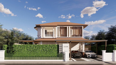 ขาย บ้านในโครงการ สีวลีคลองชล – แม่เหียะ บ้านกำลังรีโนเวท แล้วเสร็จเดือนสิงหาคม 2569 (ID:747HS)