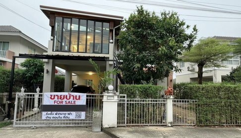 🏡 ขายพร้อมผู้เช่า บ้านเดี่ยว 2 ชั้น พร้อมอยู่ ทำเลดีมาก “กาญจน์กนกวิลล์ 10” สันผักหวาน