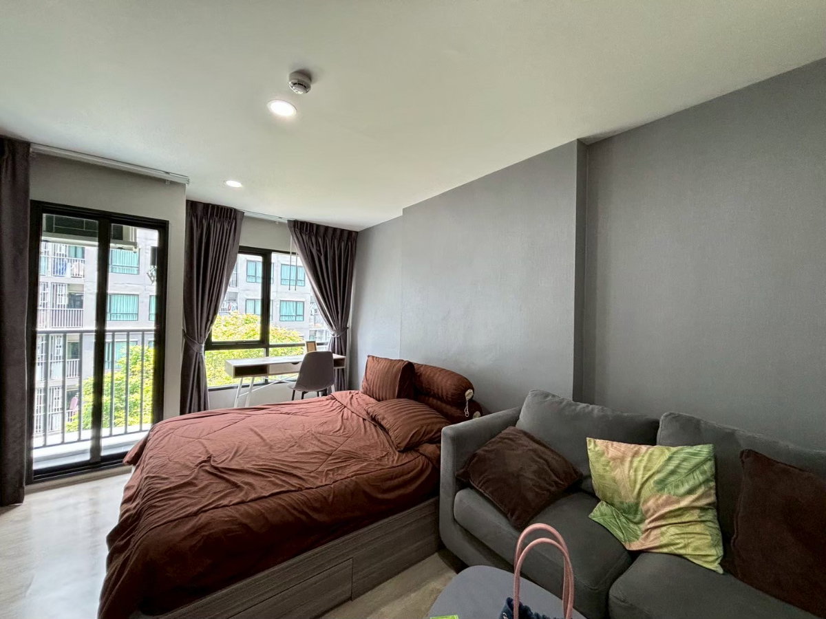 รูป The Origin Sukhumvit 105 ห้องสตูดิโอ เฟอร์ครบ ใกล้ BTS แบริ่ง - รูปที่ 1/8
