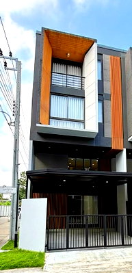 เช่าทาวน์โฮม ม.เกษมบัณฑิต พัฒนาการ : เช่าบ้าน Shizen Phatthanakan 32/ชิเซน พัฒนาการ 32 (HR6812005) ID Line : @baan88