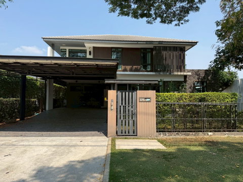 บ้านเดี่ยว  2 ชั้น มัณฑนา กัลปพฤกษ์-วงแหวน Mantana Kalapapruk – Wongwaen แปลงมุม 