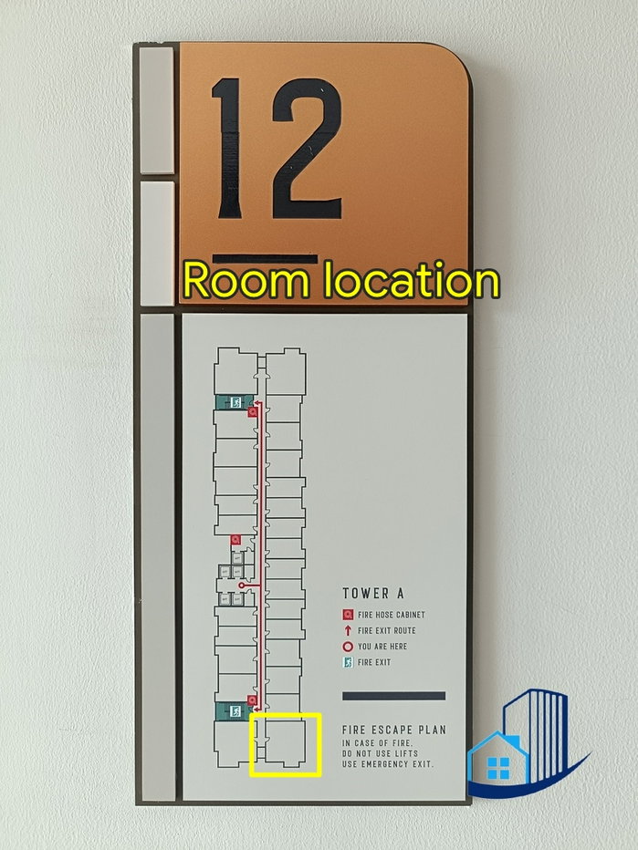 รูป ห้องชุด 59 ตร.ม ชั้น 12 ห้องมุม ศุภาลัย เวอเรนด้า รามคำแหง - รูปที่ 13/14