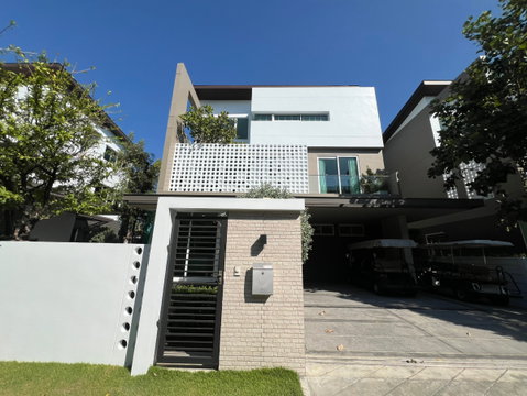 P0539/บ้านตัวอย่างตกแต่งครบ พร้อมเข้าอยู่ โครงการ Nirvana Absolute Bangna