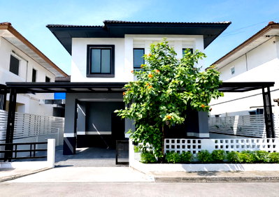 ขายบ้านแฝด : ขายด่วน บ้านแฝด หมู่บ้านพร้อมพัฒน์ 1 - 35 ตร.ว. ถนนปัญญาอินทรา คลองสามวา *ใกล้โรงเรียนสาธิตพัฒนา