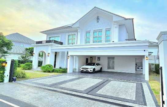 บ้านเดี่ยวให้เช่า : ให้ เช่าบ้านเดี่ยวหรู หมู่บ้านเพอร์เฟค มาสเตอร์พีช 4 สุขุมวิท 77 142 ตรว พื้นที่ใช้สอย 360 ตรม 4 นอน 5 น้ำ Fully Furnished