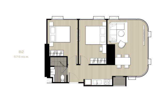 picture ✨Condo for Rent : Ashton Chula Silom (AP-02) ( line : @condo91 ) - 6/6