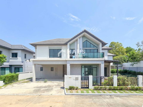 🚨 ทุบราคาบ้าน 100 วา! แปลงริมต่อเติมเต็ม (ห้องนอนผู้สูงอายุ+ห้องน้ำในตัว) โคตรคุ้ม🔥 ขายบ้านเดี่ยว บางกอก บูเลอวาร์ด พระราม 5 🔥 / 4 ห้องนอน #HRM5061