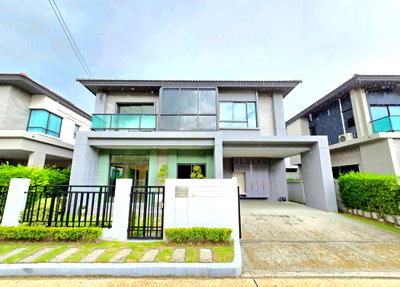 ขายบ้านเดี่ยว : ขาย บ้านเดี่ยว Bangkok Boulevard Rama 5 พระราม 5 บ้านใหม่ ไม่เคยเข้าอยู่ ทำเลศักยภาพ