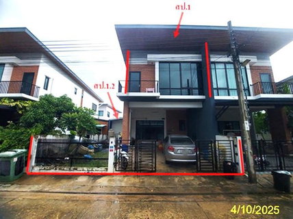 บ้านเดี่ยว 36 ตร.วา สุขสำราญ คาแนล พระสมุทรเจดีย์ สมุทรปราการ 2.9M