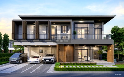 Houses for sale The Paseo Park Kanchanaphisek : For Sale House , Bangkok Boulevard Ratchaphruek - Pinklao , Mahasawat , Bang Kruai , Nonthaburi , CX-148628 ✅ Live chat with us ADD LINE @connexproperty ✅