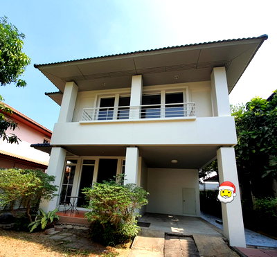 บ้านเดี่ยวให้เช่า : 🏡 ให้เช่าบ้านเดี่ยว 2 ชั้น Bangkok Villa Pradit Manutham 3 3 ห้องนอน 3 ห้องน้ำ บ้านพร้อมอยู่ เฟอร์นิเจอร์ครบ บรรยากาศเงียบสงบ