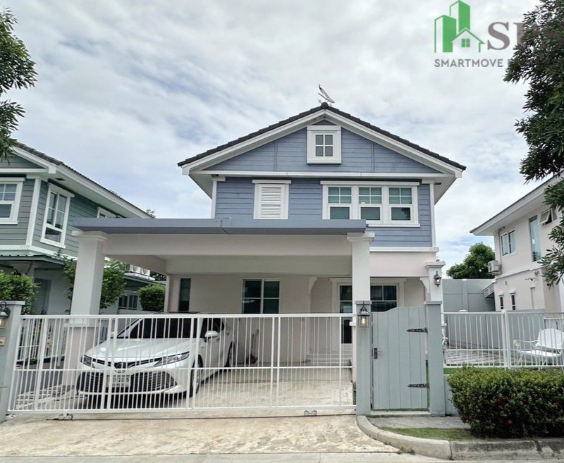 บ้านเดี่ยวให้เช่า : ให้เช่า บ้านเดี่ยว ชัยพฤกษ์ บางนา กม.7 ใกล้ห้าง เมกะ เพียง 600 เมตร (SPSSR142)