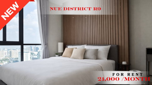 🍀🍀 Free Wifi 500/500 Special Offer🔥ให้เช่า📌 นิว ดิสทริค อาร์ 9 (Line: @rent2022) MRT พระราม9 พร้อมเข้าอยู่ 🔖10879