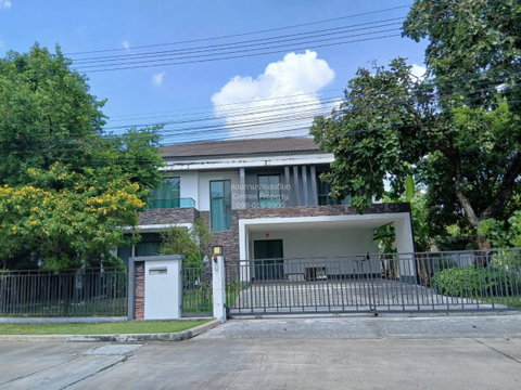 For Rent House , The Grand Bangna – Wongwaen , corner unit , wide frontage , newly renovated , Dok Mai , Prawet , Bangkok , CX-148431 ✅ Live chat with us ADD LINE @connexproperty ✅