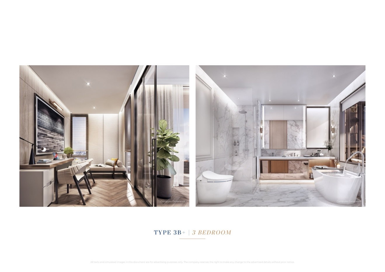 รูป KingsQuare Residence 3 bedrooms, for sale - รูปที่ 24/47