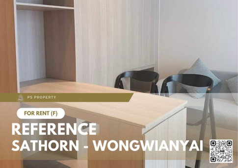 For Rent 📍 Reference Sathorn - Wongwianyai 📍 Fully furnished with appliances. Near BTS Wongwianyai.