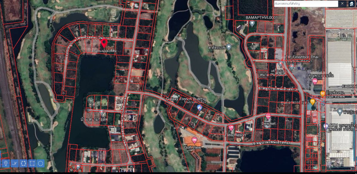 รูป ที่ดินสำหรับสร้างบ้าน ต่ำกว่าประเมิน สนามกอล์ฟไพน์เฮิรสท์️ คลองหลวง ปทุมธานี - รูปที่ 5/7