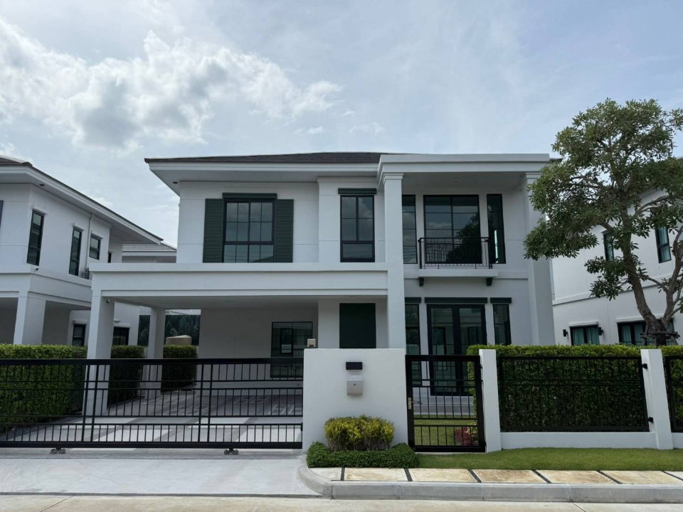 รูป ขายบ้านหรู เศรษฐสิริ วัชรพล-เทพรักษ์ บ้านสวย พร้อมบิ้วอิน ตกแต่งครบ สวนใหญ่ บ้านหันทิศใต้ เป็นส่วนตัว - SW003518 - รูปที่ 2/25