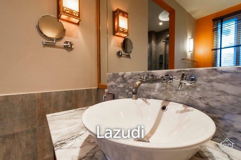 picture BLUE LAGOON : Immaculately presented 2nd floor 2 bed condo overlooking large swimming pool lagoon. - 45/52