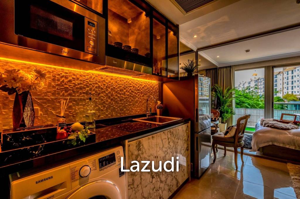 รูป 1 ห้องนอน  1 ห้องน้ำ 23.61ตร.ม เดอะ ริเวียร่า โมนาโก พัทยา - รูปที่ 2/8
