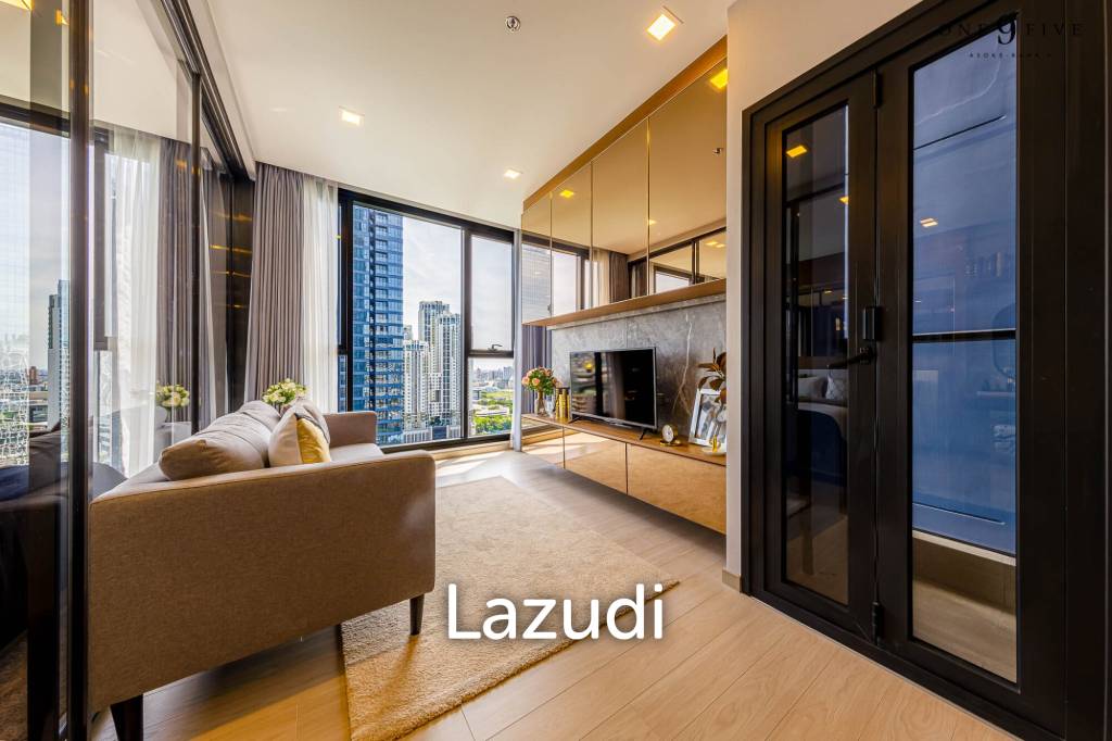 รูป 1 ห้องนอน 1 ห้องน้ำ 36.08 ตร.ม. วัน ไนน์ ไฟว์ อโศก – พระราม 9 - รูปที่ 6/8