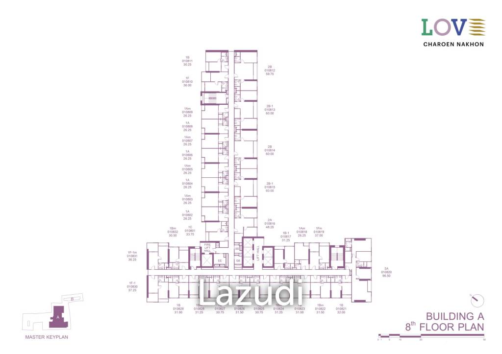 รูป คอนโดใหม่ 1 ห้องนอน 30.25 ตร.ม. ชั้น 8 ริมแม่น้ำย่านคลองสาน - รูปที่ 15/15