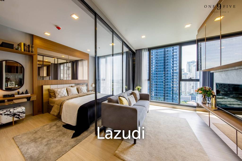 รูป 1 ห้องนอน 1 ห้องน้ำ 36.08 ตร.ม. วัน ไนน์ ไฟว์ อโศก – พระราม 9 - รูปที่ 3/8