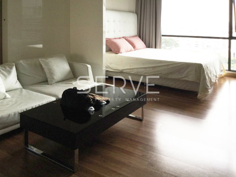 Studio Large Room City view Fully furnished Good Location Close To MRT Thailand Cultural Centre Station @ IVY Ampio