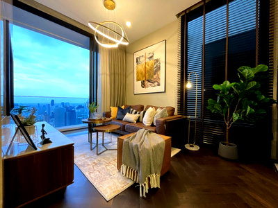 คอนโดให้เช่า : LTH4701 The Esse Sukhumvit 36 FOR RENT 2 beds 2 baths size 72 Sq.M. Nearby BTS Thonglor station ONLY 88k/Month