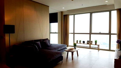 คอนโดให้เช่า : LTH4814 – The River FOR RENT 2 beds 3 baths size 132 Sq.M. Nearby BTS Charoennakorn station ONLY 85k/Month